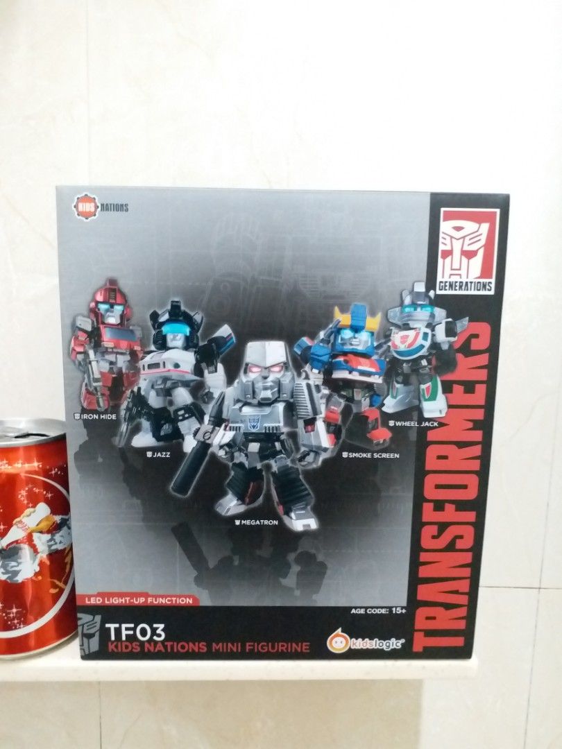Kids Nations『TF-03』トランスフォーマー ディフォルメフィギュア 5体 