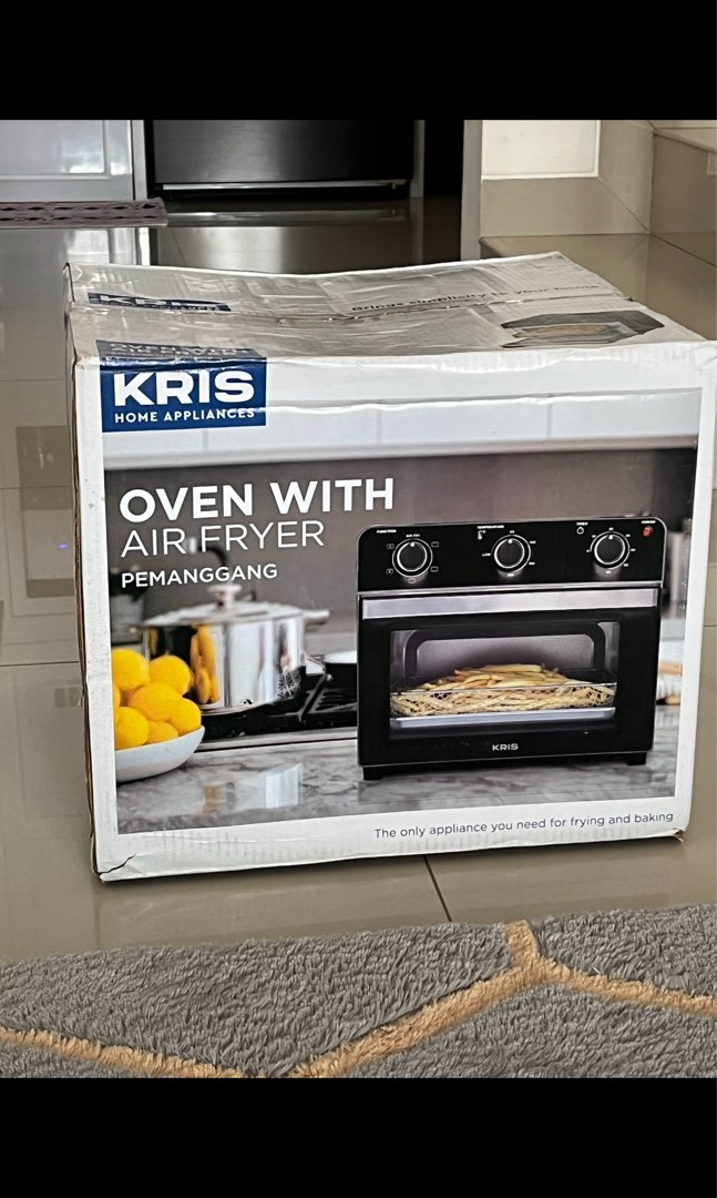 Kris Home Oven with Air Fryer NEW ga pernah dipake, kado pernikahan