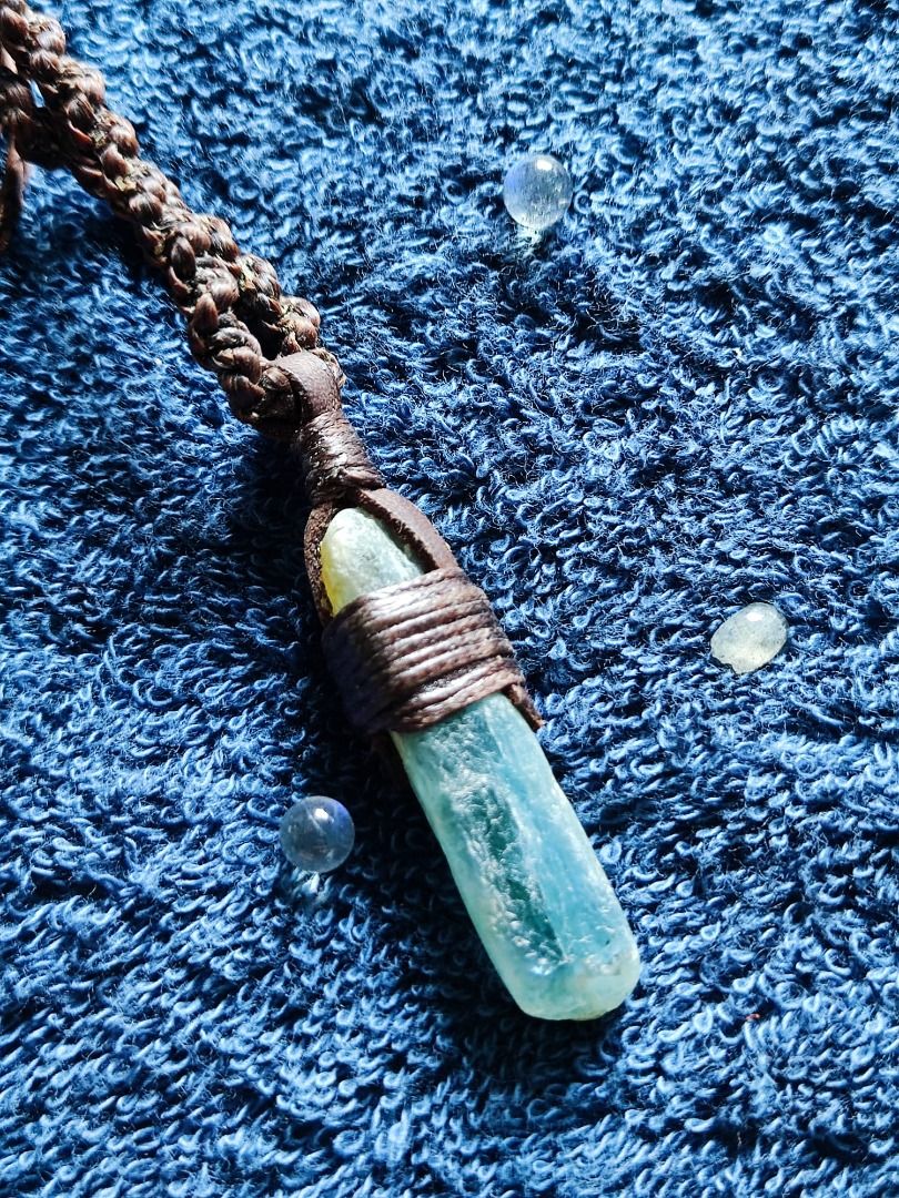 Kyanite Necklace Women s Fashion Jewelry Organisers Precious