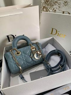 Lady Dior Glossy Crossbody or Hand Bag, Luxury, Bags & Wallets on Carousell