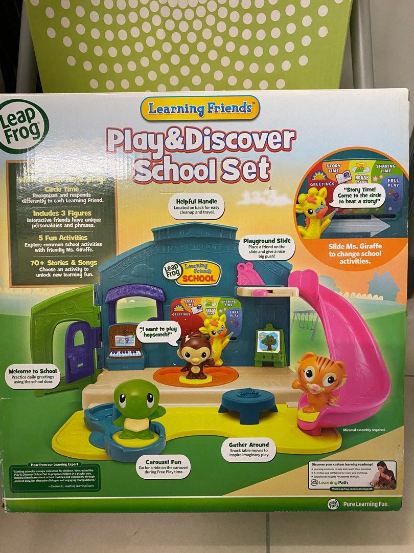 Leapfrog play and discount discover school set