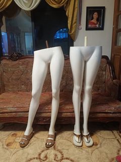 Leg Mannequins. Fiberglass. Glossy. Second hand