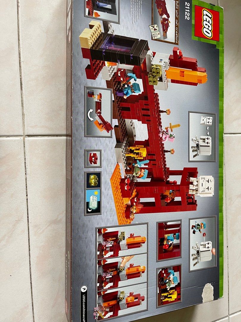 LEGO Minecraft The Nether Fortress (21122) Review