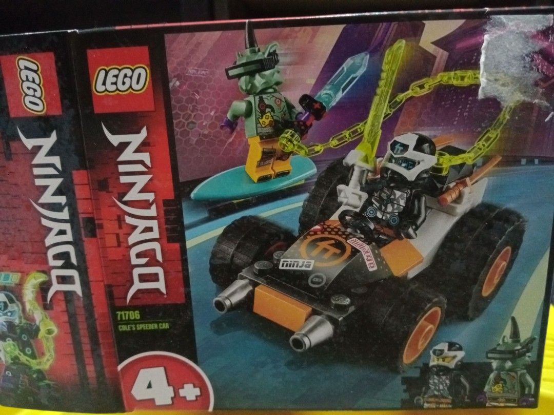 Lego Ninjago 71706 Cole s Speeder Car Hobbies Toys Toys