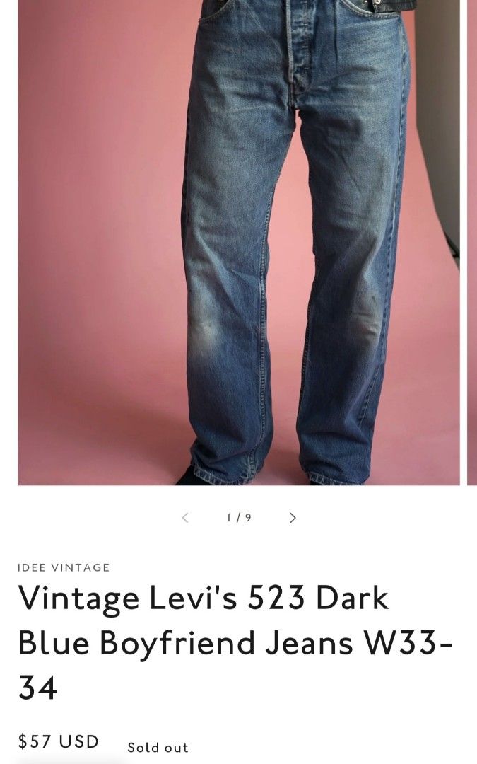 Levis jeans sales sale mens