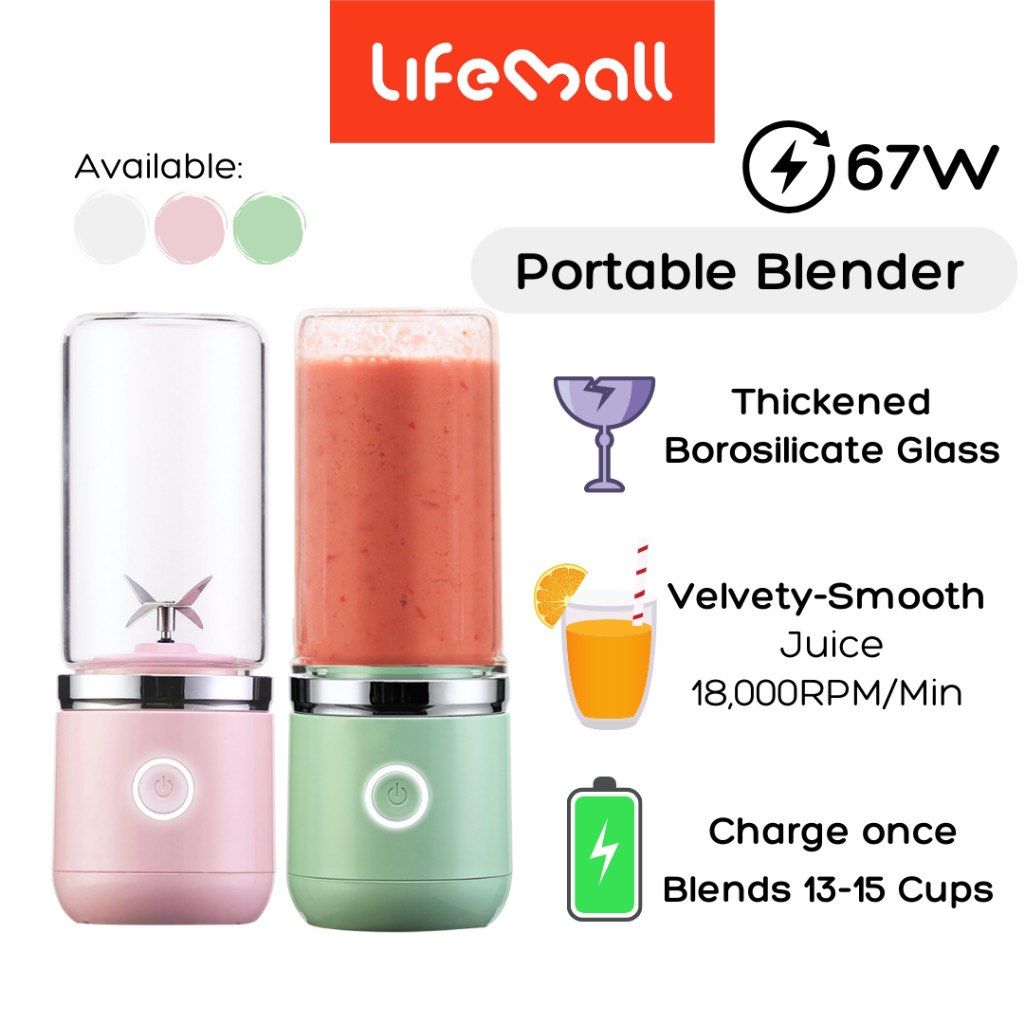 LifeMall Portable Juice Blender Smoothie maker Personal blender
