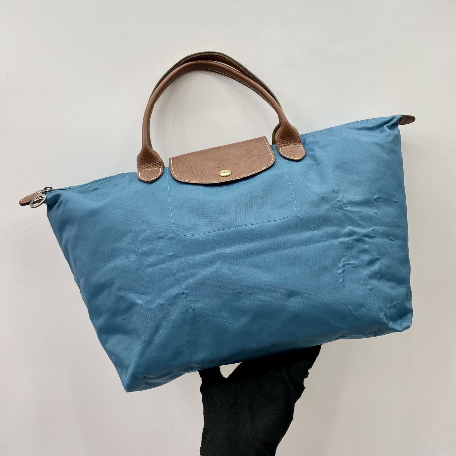 LONG CHAMP BLUE NYLON TOTE BAG 237022669 WE Luxury Bags