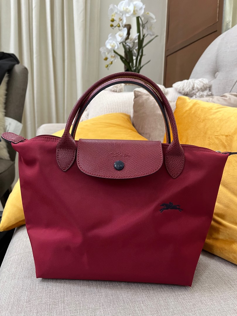 Longchamp Maroon Bag