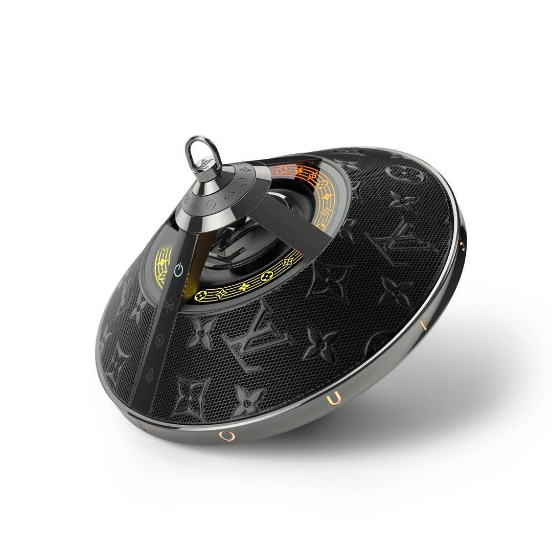 Louis Vuitton Horizon Light Up Speaker Silver - Luxury Silver