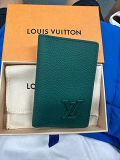 Louis Vuitton Pocket Organizer Monogram Galaxy Black Multicolor