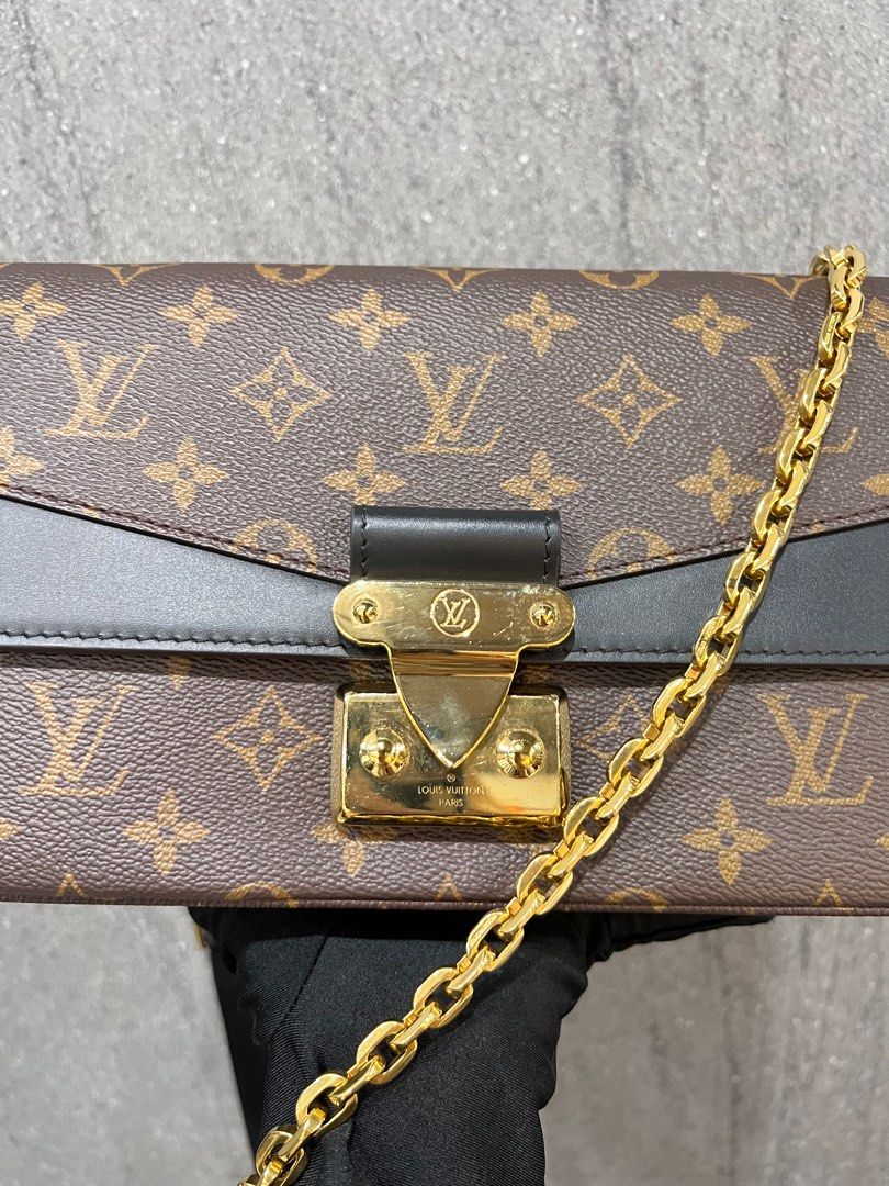 Authenticated Used Louis Vuitton Monogram Petit Marceau Shoulder Bag M40264  Brown PVC Leather Ladies LOUIS VUITTON 