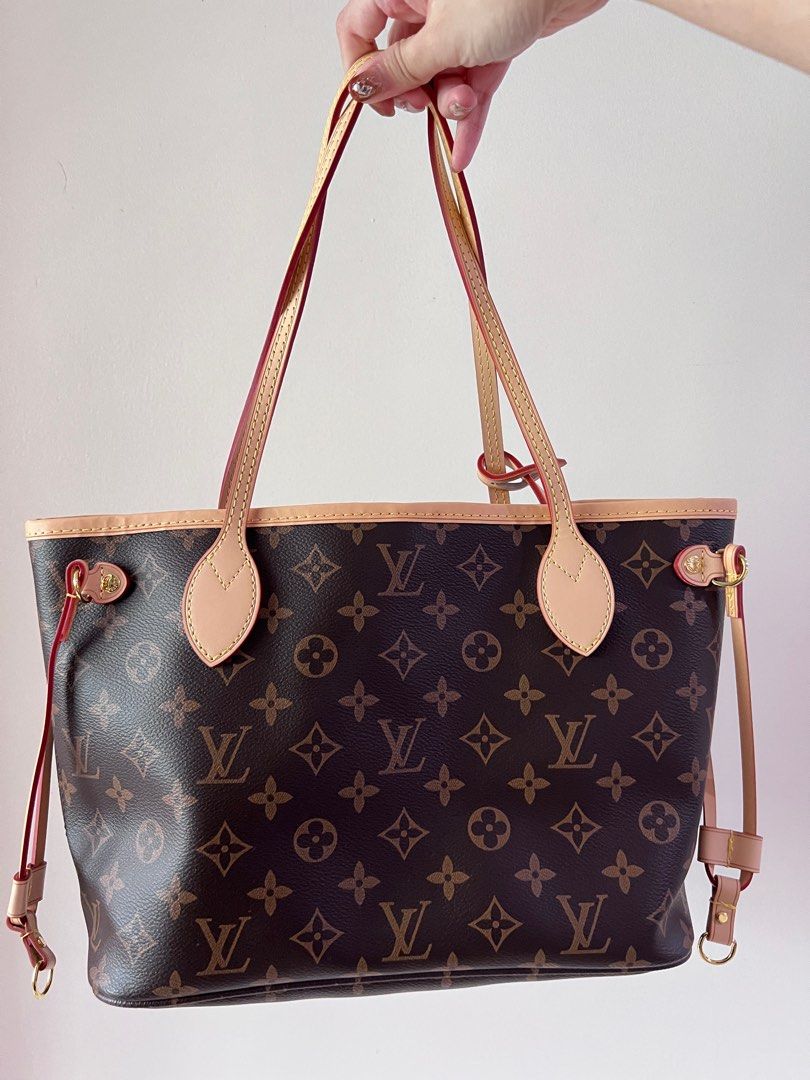 LOUIS VUITTON Neverfull PM, Brown Women's Handbag