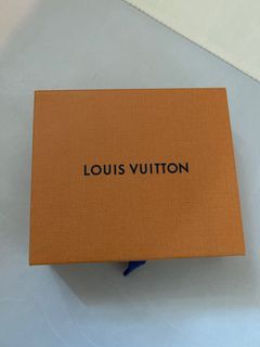 Louis Vuitton Blue Taurillon Leather Slender Wallet M80590 w/ Receipt LV