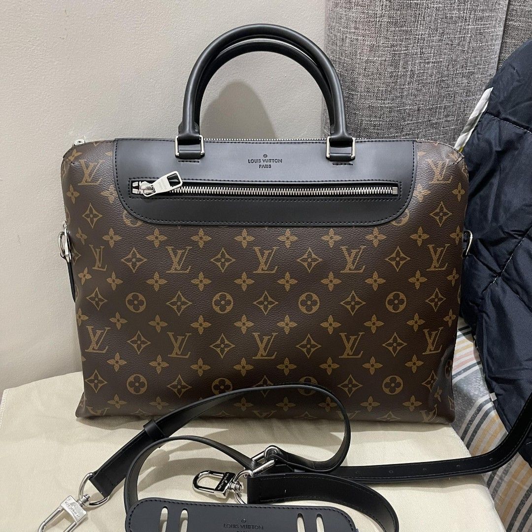 LV laptop bag, Luxury, Bags & Wallets on Carousell