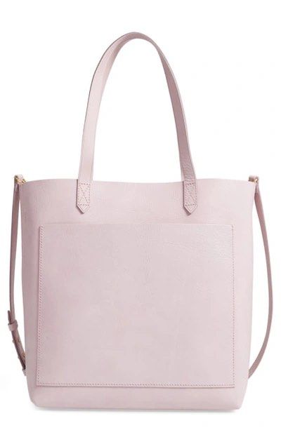 Madewell medium transport tote pink online