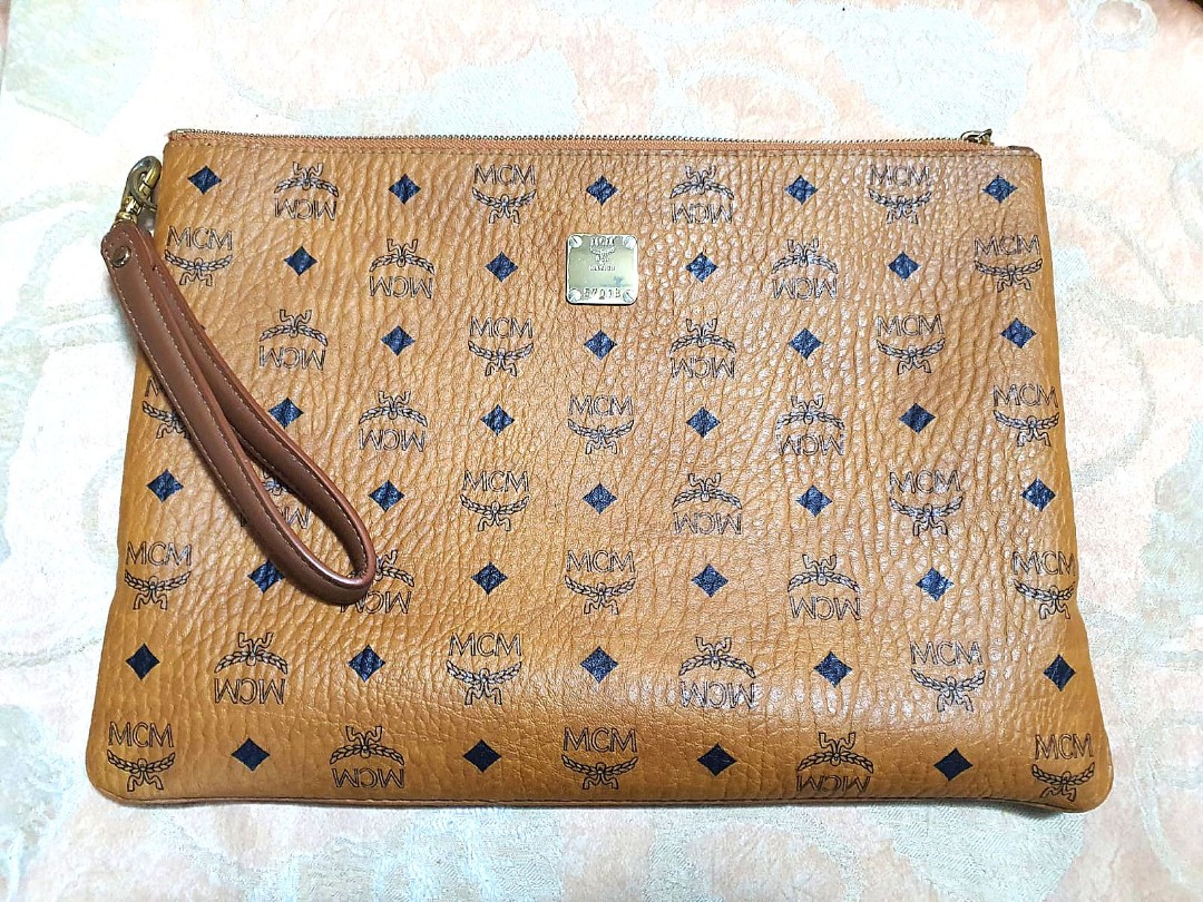 MCM Clutch, Luxury, Bags & Wallets on Carousell