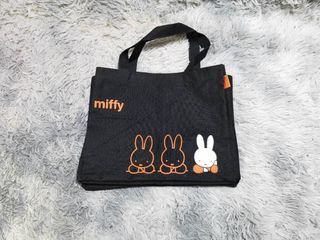 Miffy Black Tote Bag