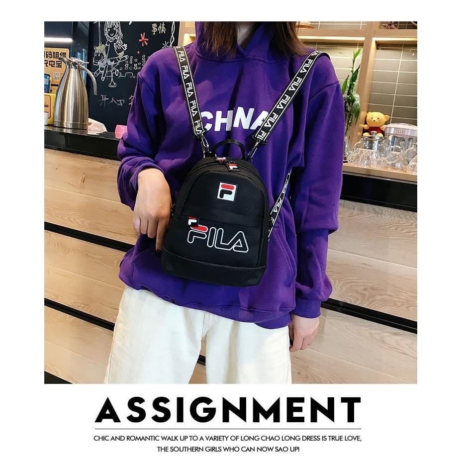 Mini backpack clearance fila