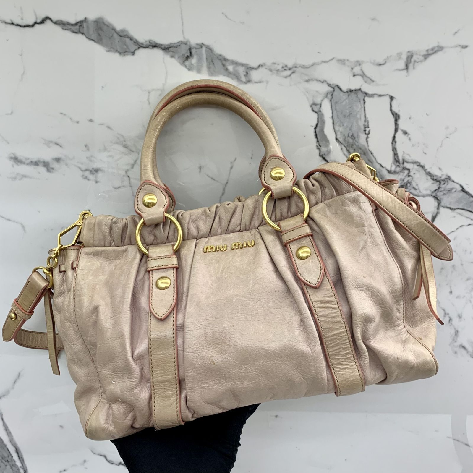 Miu Miu Sling Bag AUTHENTIC , Luxury, Bags & Wallets on Carousell