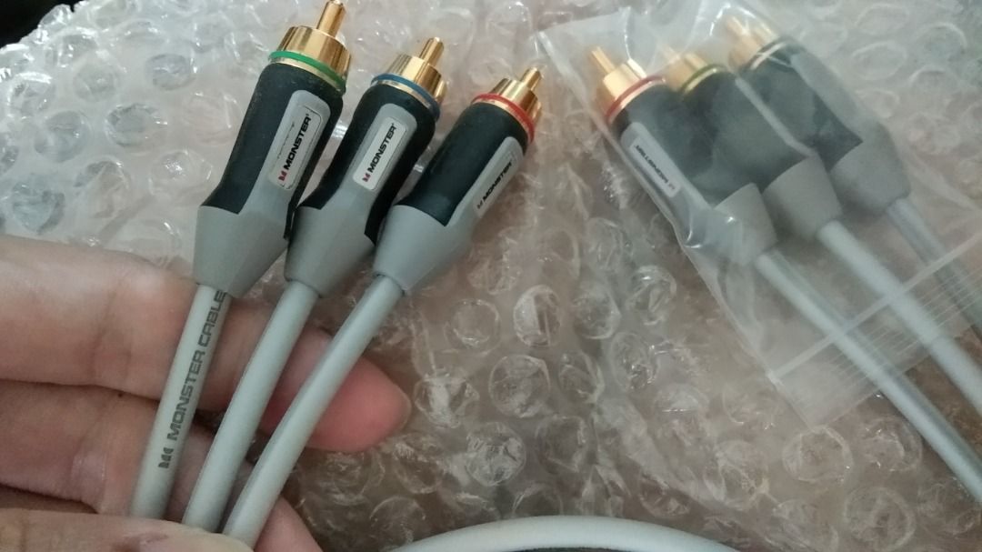 Monster Audiophile RCA Precision Cable, Audio, Other Audio Equipment on ...