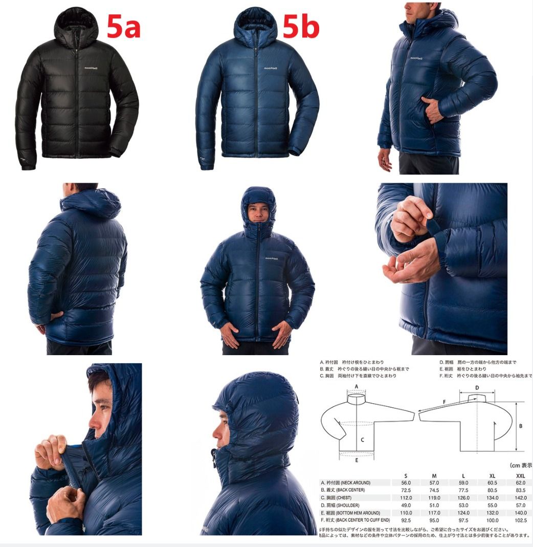 Polar down parka top
