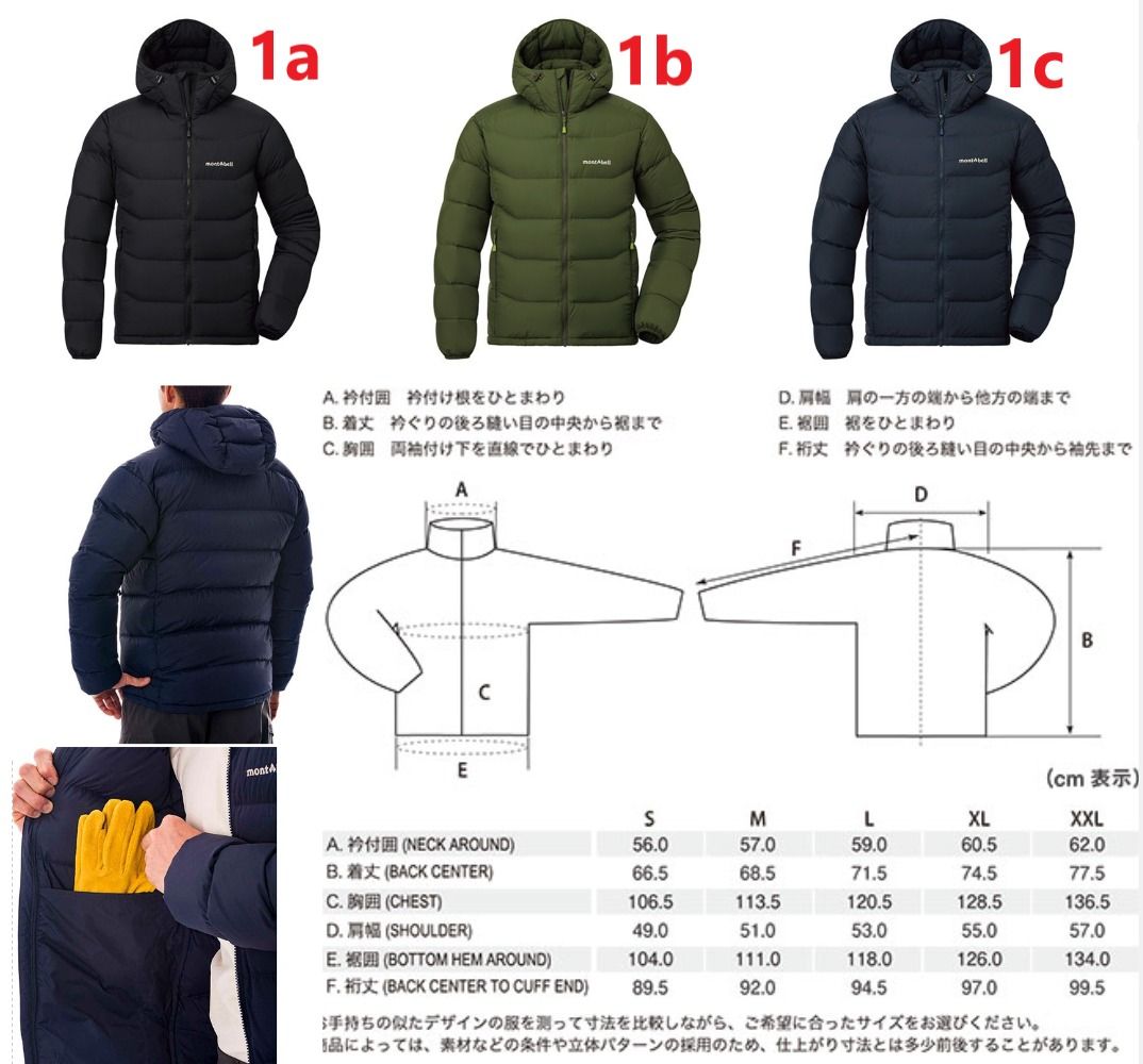 Montbell highland parka clearance