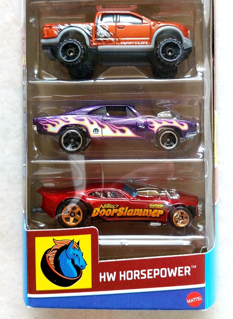 Hot wheels horsepower 5 pack hotsell
