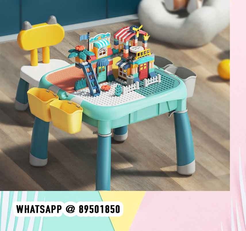 Lego building block table clearance
