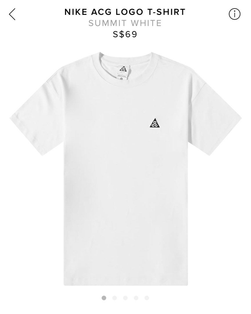 Nike acg logo tee online