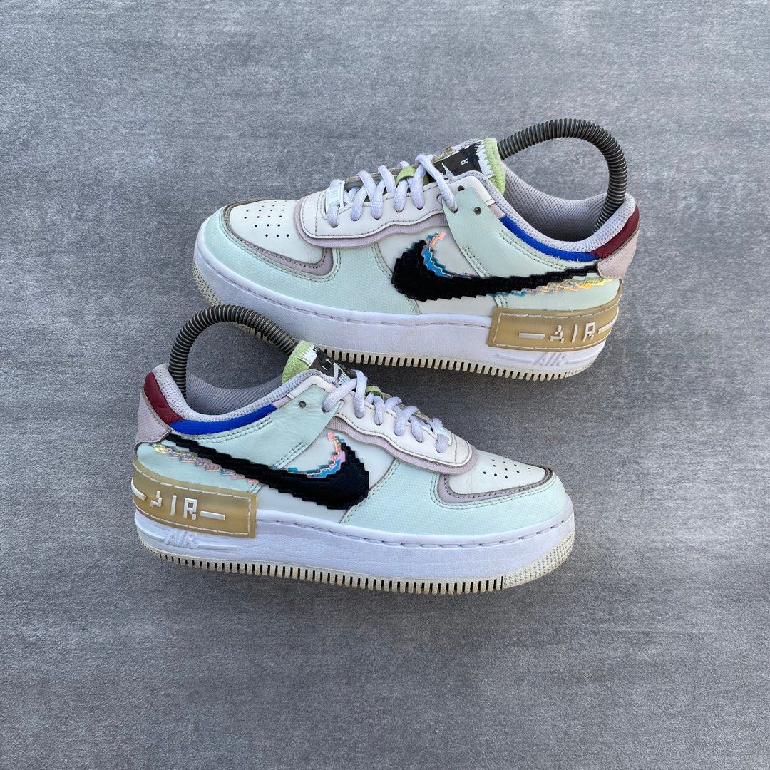 Air Force 1 Low Shadow 8 Bit Barely Green