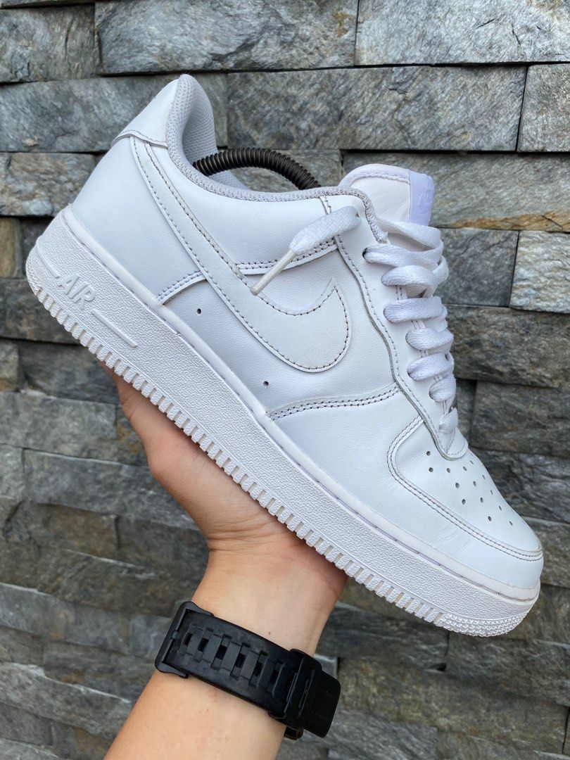 Nike Air Force 1 Triple White (Category: Sneakers) located in Bacolod City. Submitted by novymae23 (Listing ID 1245745783, Image 2). Description: Nike Air Force 1 Low Triple White Size 9.5 Excellent Condition .