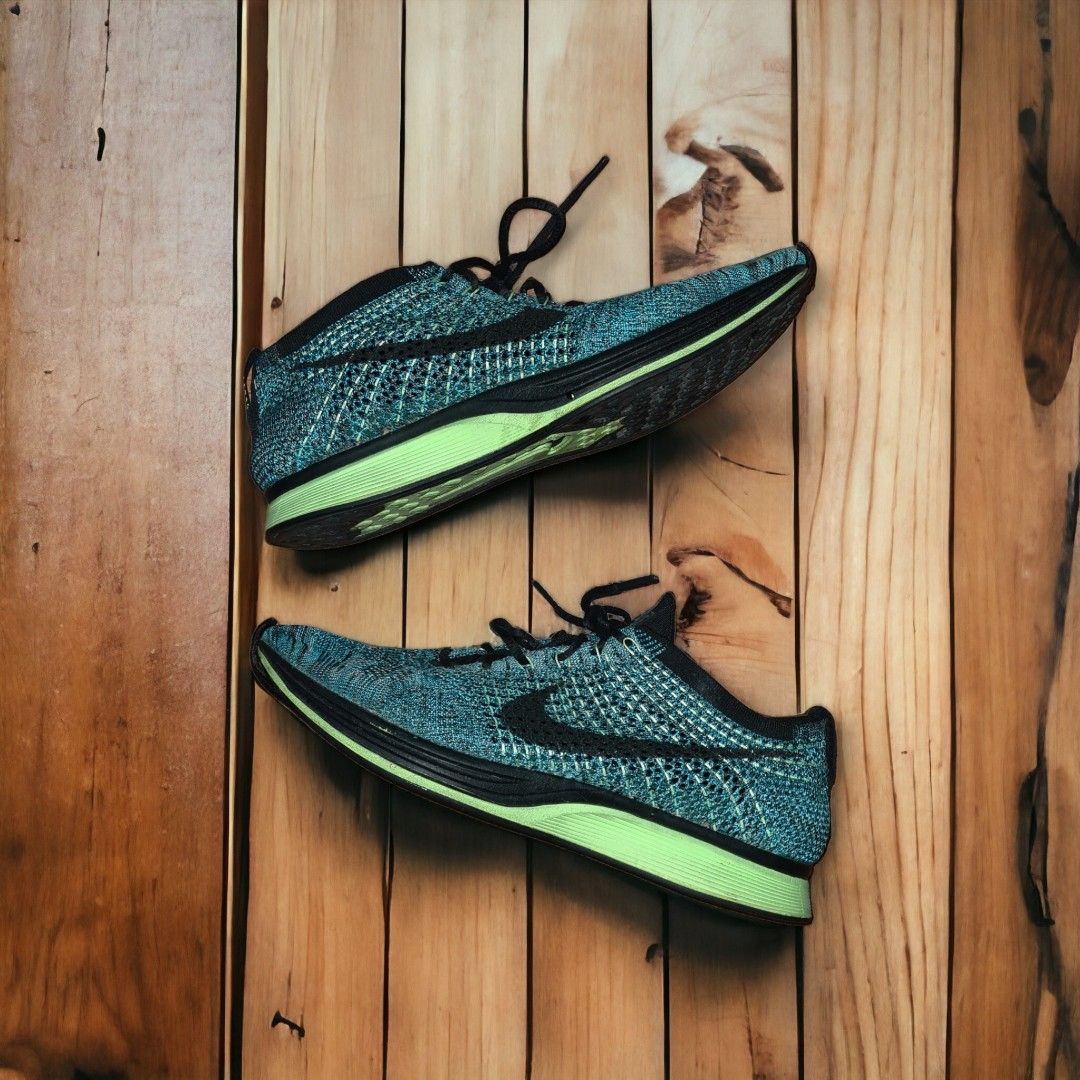 Nike flyknit outlet racer blue gecko