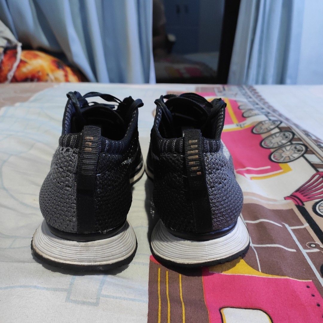 nike flyknit racer dark grey