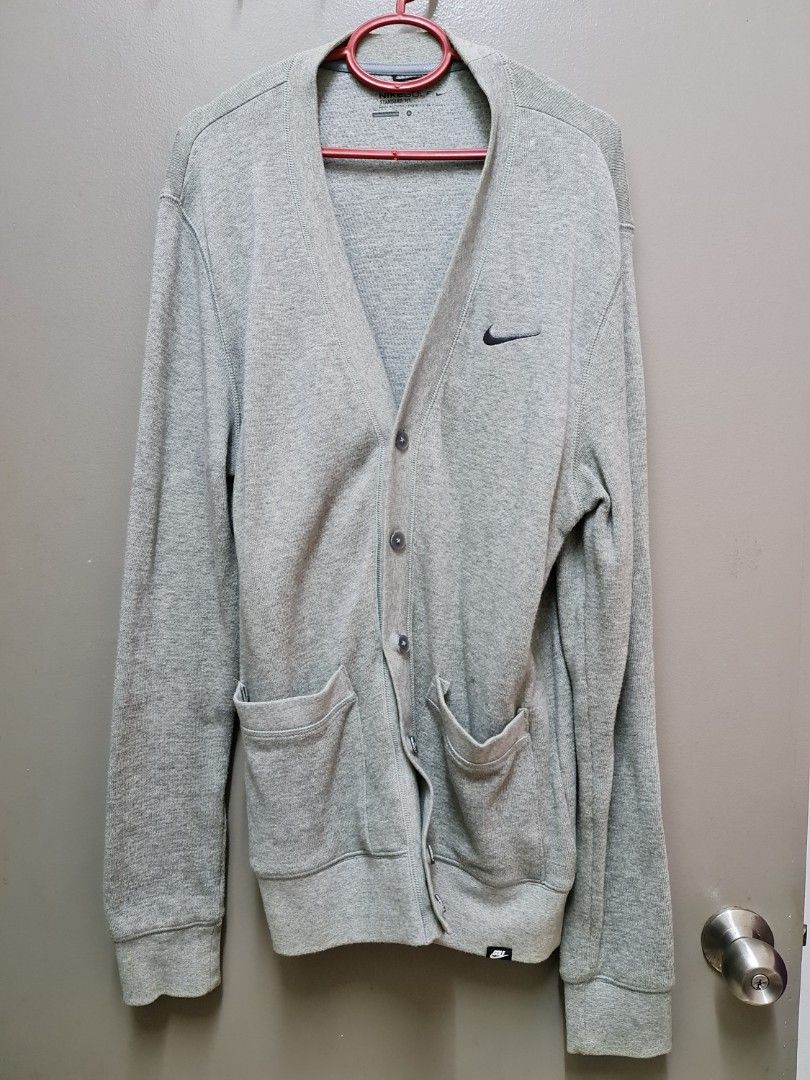 Nike grey cheap cardigan