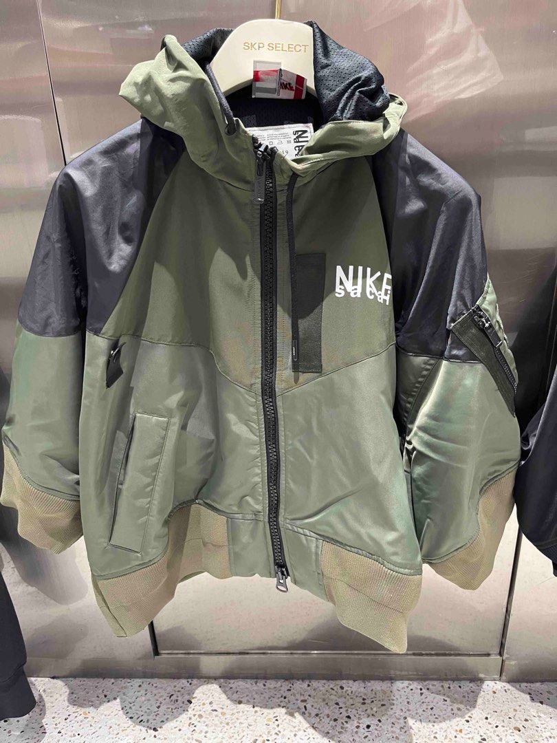 NIKE x sacai Full Zip HD Jacket サイズ2｜レディース