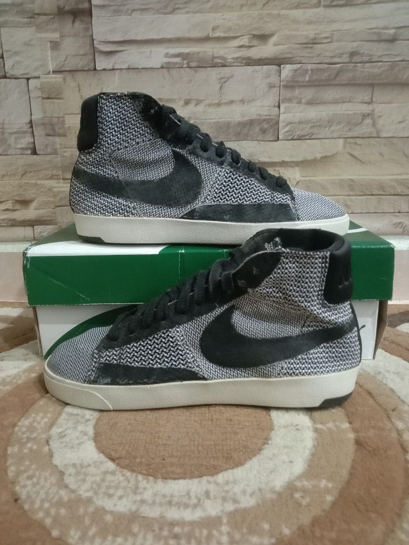 NIKE SB BLAZER MID SNEAKERS FLYKNIT 6UK