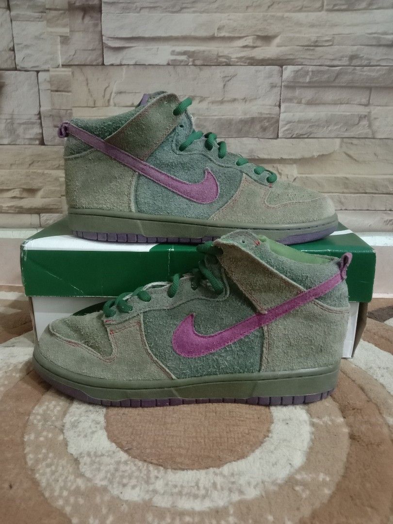 VINTAGE 2007. NIKE SB DUNK HIGH SKATEBOARDING JOKER 8.5UK Men s