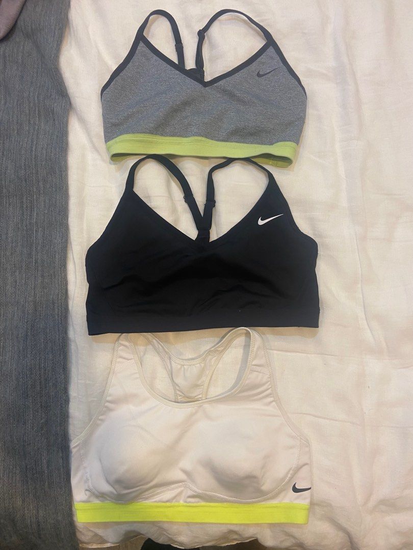 Nike Sports Bras, Women's Fashion, Activewear on Carousell
