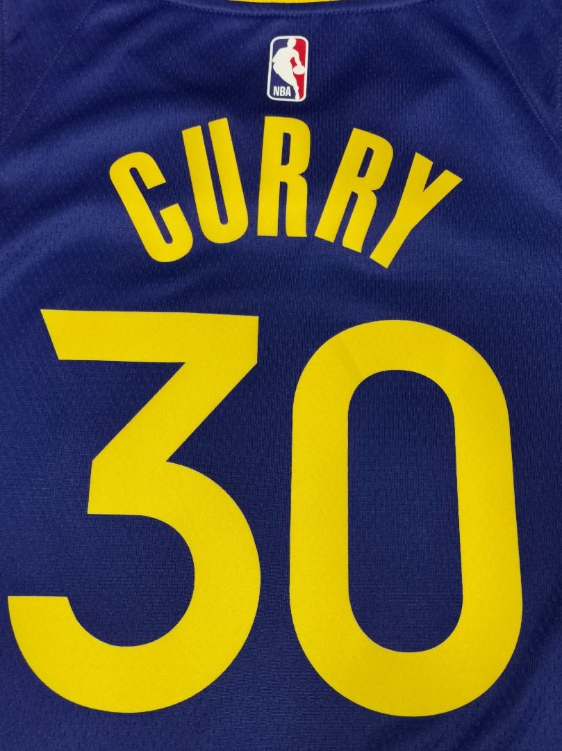 Nike NBA Golden State Warriors Stephen Curry Icon Edition Swingman Jersey