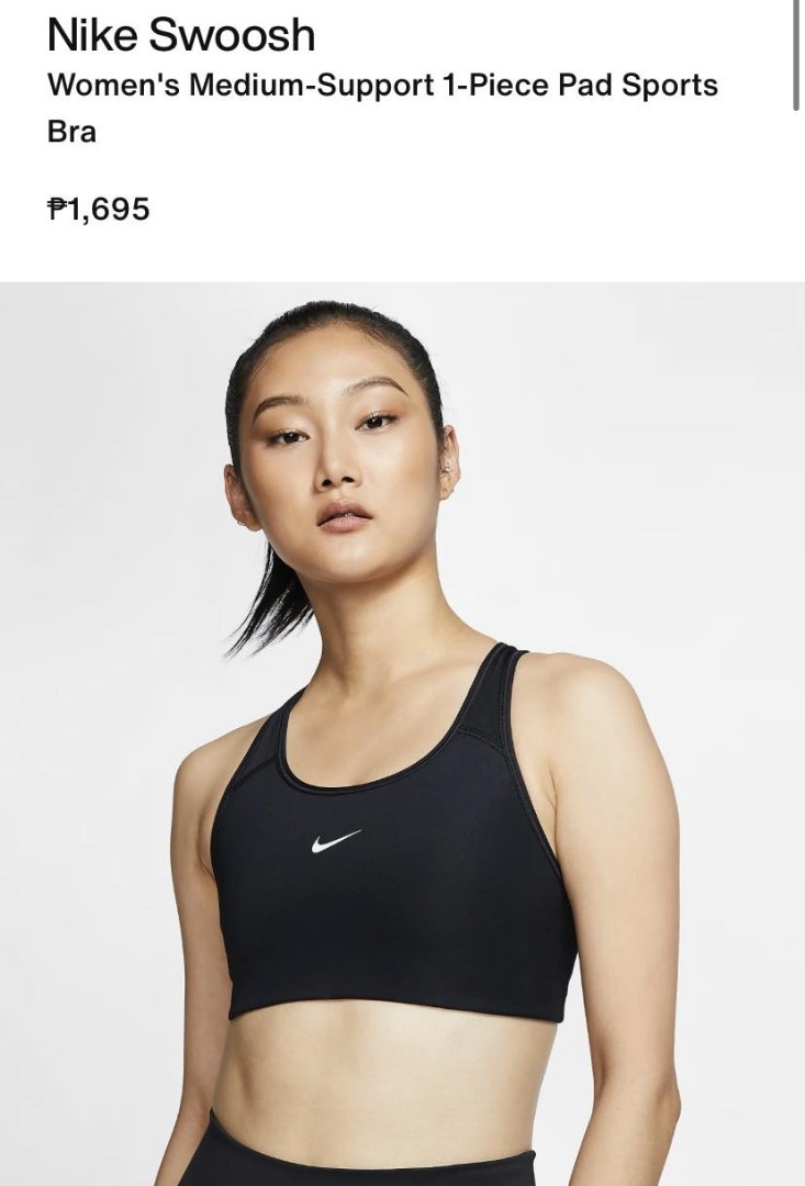 Nike Swoosh Women's Medium-support Padded Sports Bra Tank. Nike PH