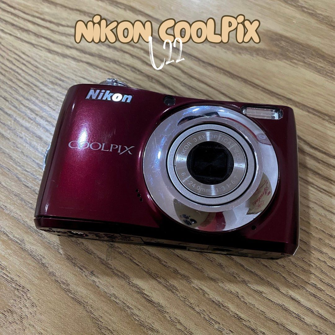 Nikon Coolpix L22, Photography, Cameras on Carousell