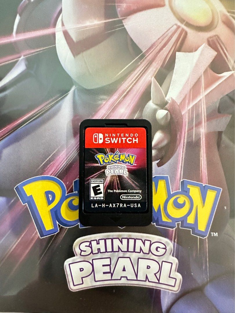 NINTENDO SWITCH POKEMON SHINING PEARL CARTRIDGE on Carousell