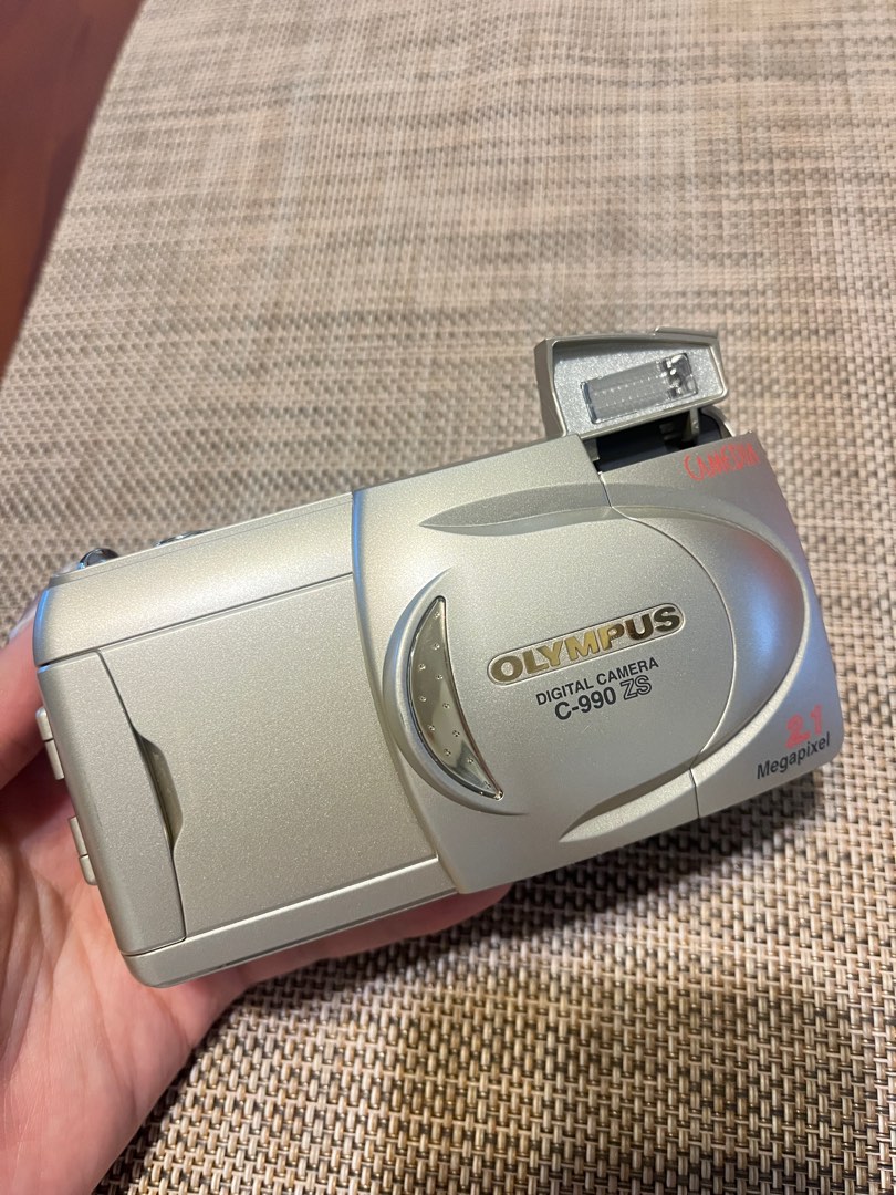 可議價）OLYMPUS CAMEDIA C-990zS 老數位相機ccd相機+ 64G SM卡, 相機