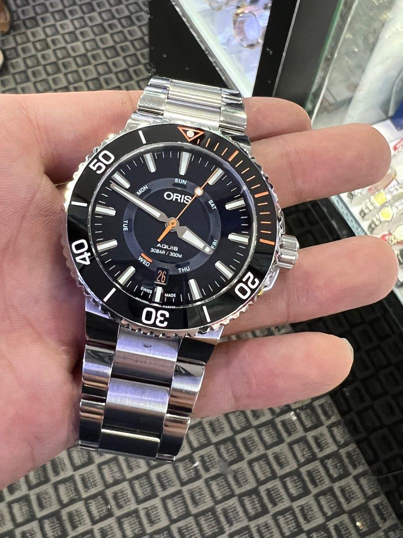 ORIS AQUIS STAGHORN RESTORATION LIMITED EDITION SWISS MADE DIVERS 300M AUTOMATIC 7734