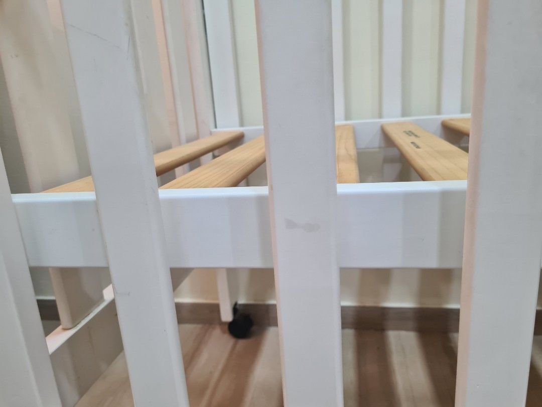 Luxury Baby Cot (Solid Wood New Zealand timber), Babies & Kids, Baby