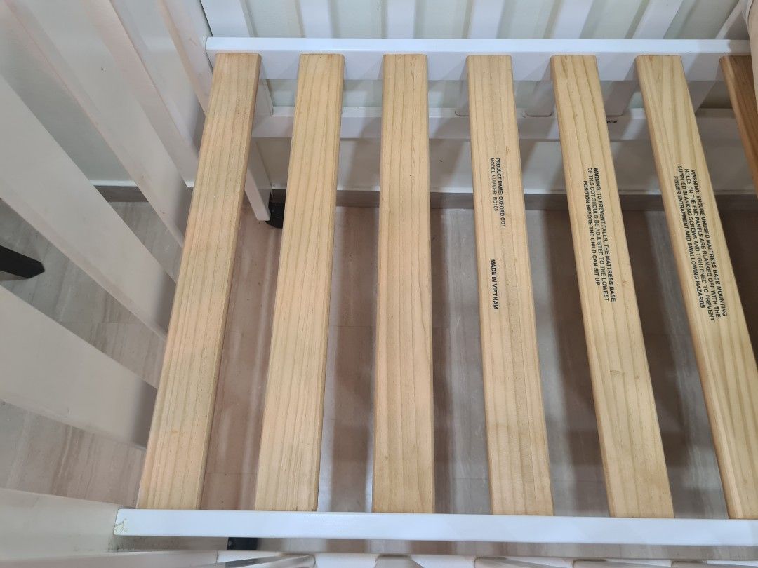 Luxury Baby Cot (Solid Wood New Zealand timber), Babies & Kids, Baby