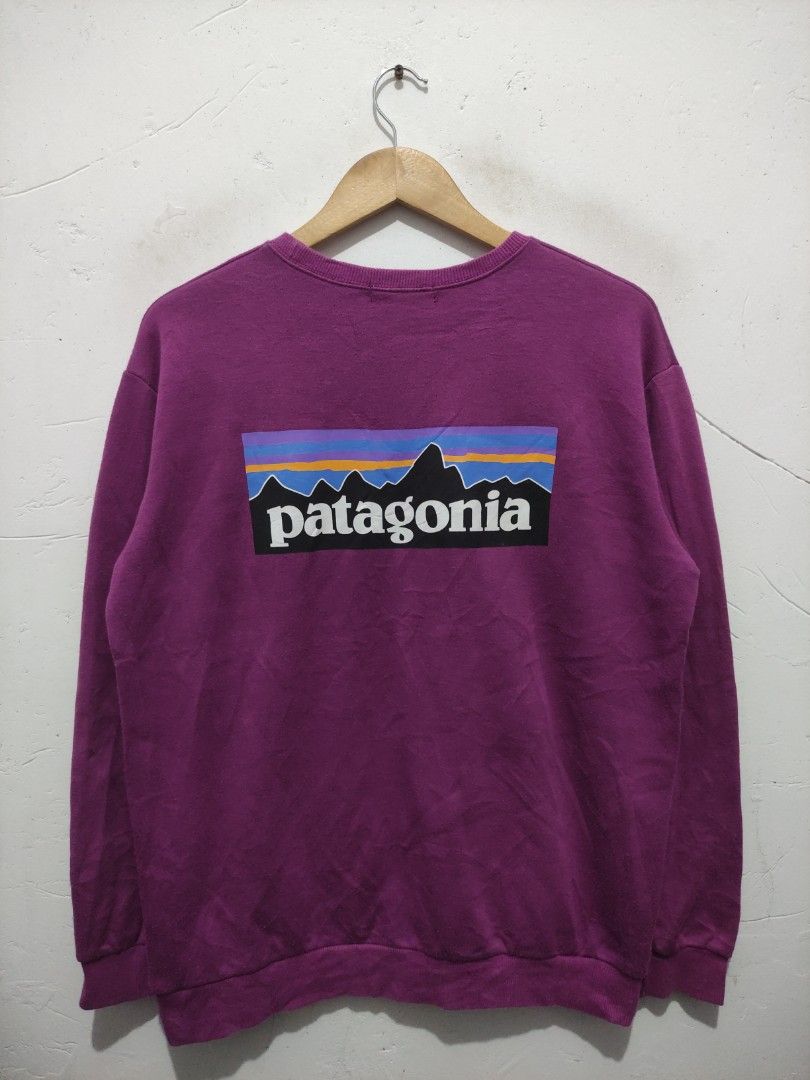 Patagonia on sale purple sweatshirt