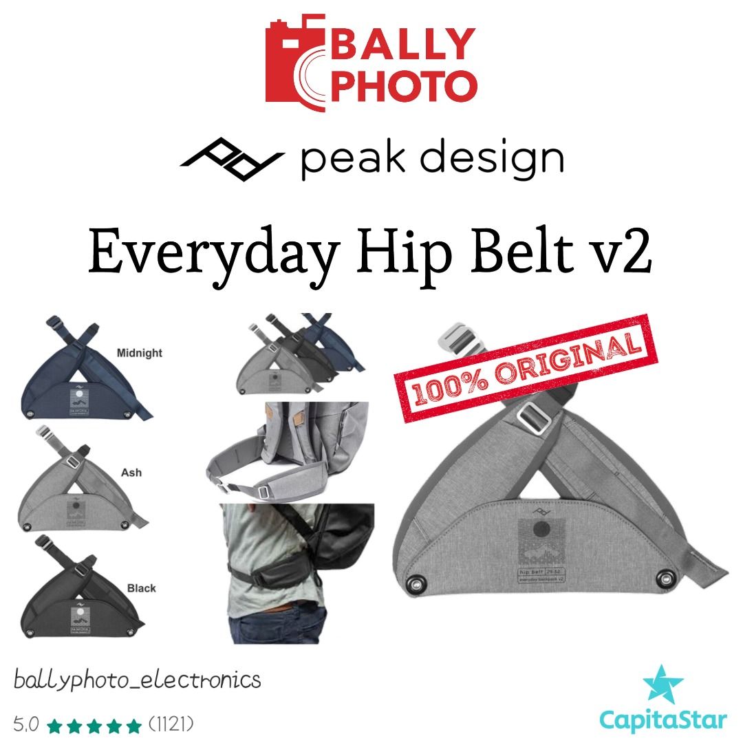 Peak Design Everyday Hip Belt v2, Photography, Photography Accessories