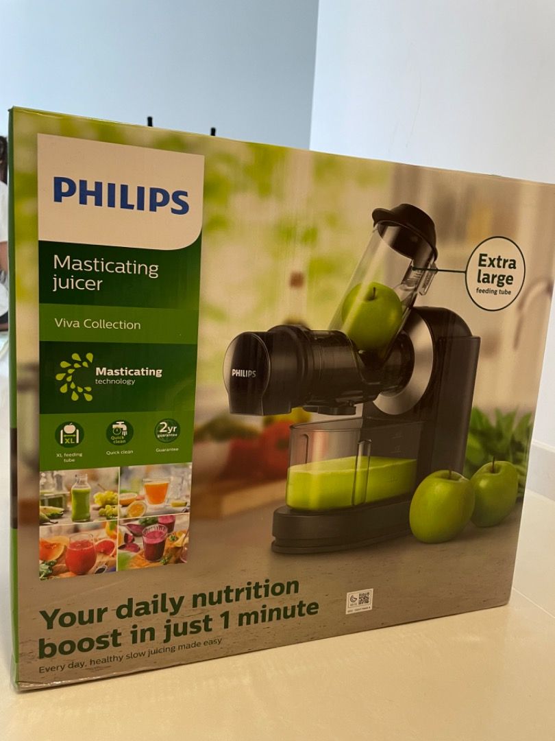 PHILIPS HR1889 MASTICATING JUICER, TV & Home Appliances, Kitchen