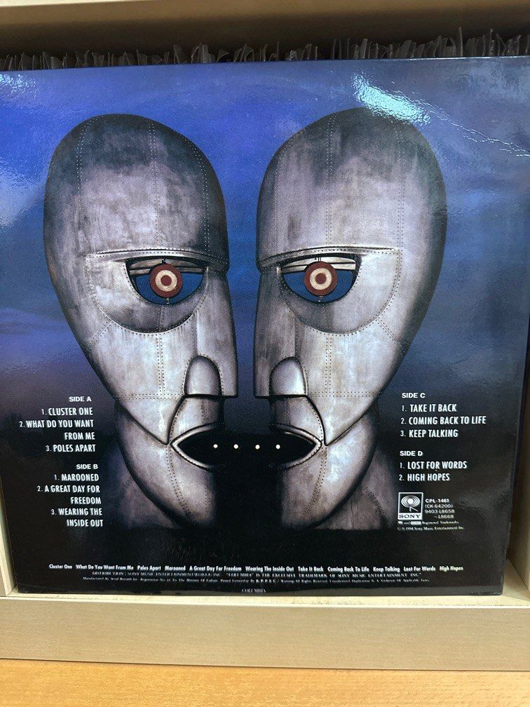 Pink Floyd-The Division Bell Vinyl Lp Record, Hobbies & Toys